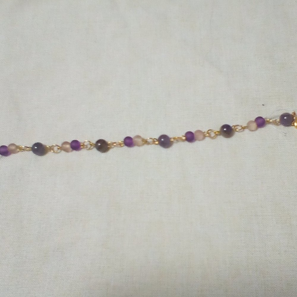amethyst bracelet